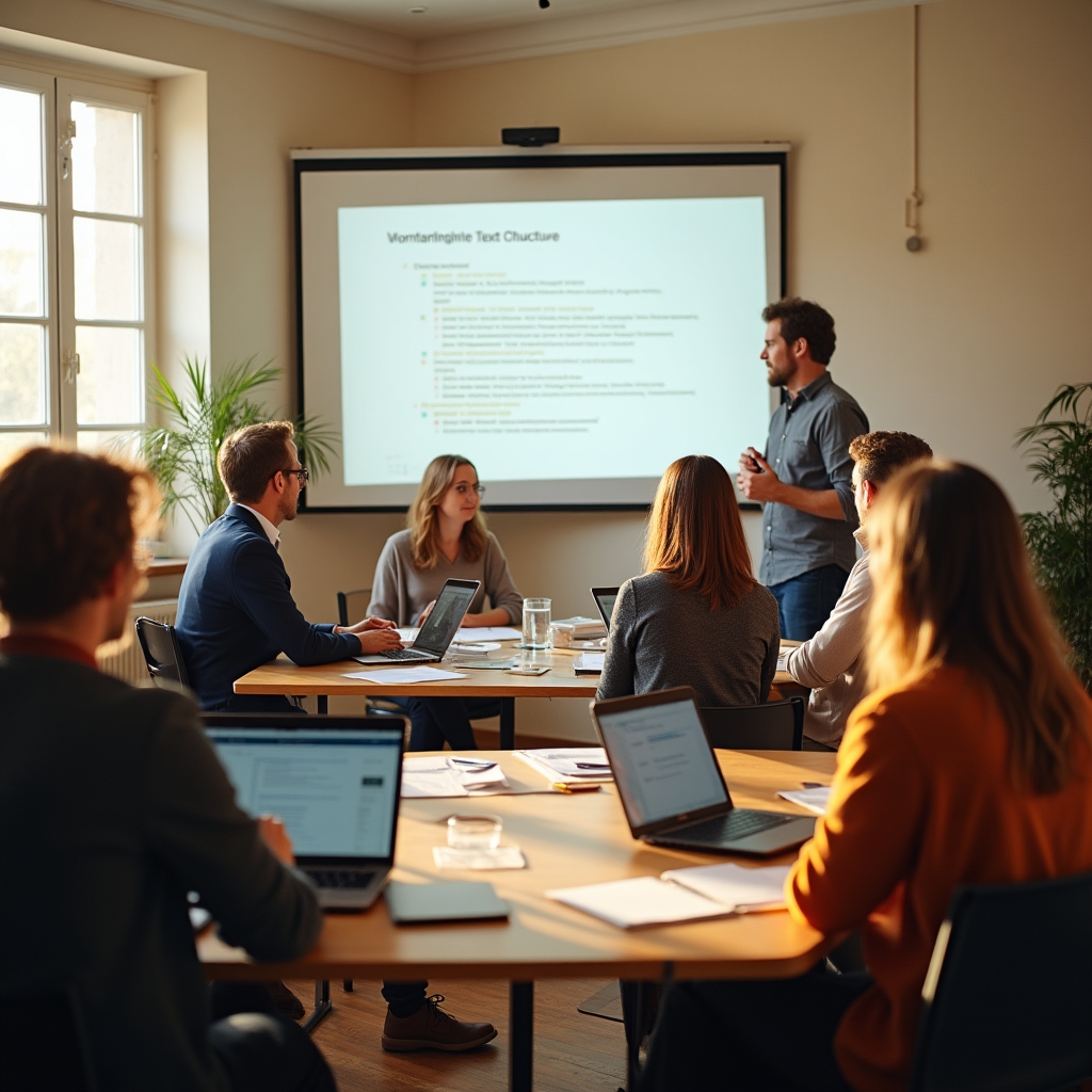 Gruppo di partecipanti durante il modulo di storytelling aziendale